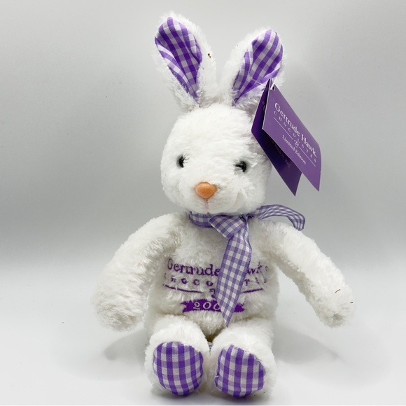 Gertrude Hawk “Gertrude Bunny” Plush 2002 Wishpets Limited Edition NWT - Picture 1 of 11